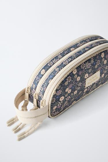FLORAL PENCIL CASE - Blue by Zara - Image 2