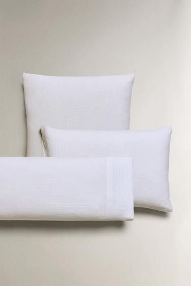 GAUZE PILLOWCASE - White by Zara