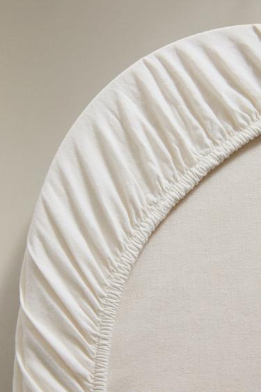 LOT DE 2 DRAPS-HOUSSES POUR BERCEAU BÉBÉ - Blanc cassé de Zara - Image 2