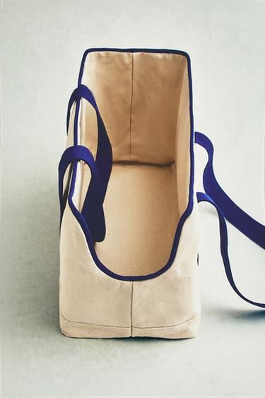 RUE DU BAC PET BAG - Ecru by Zara - Image 5
