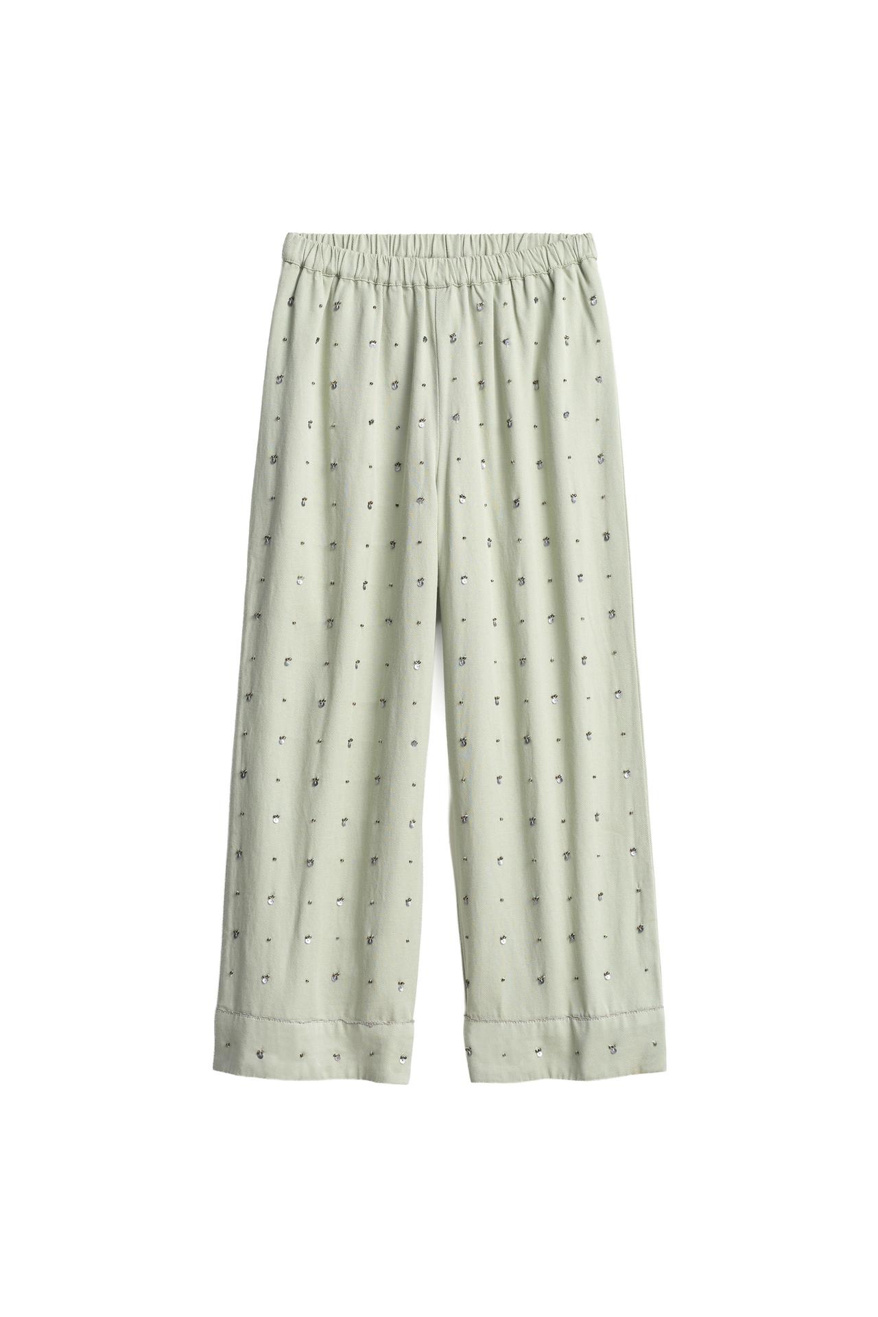 LIMITED EDITION RELAXED SEQUIN TROUSERS
