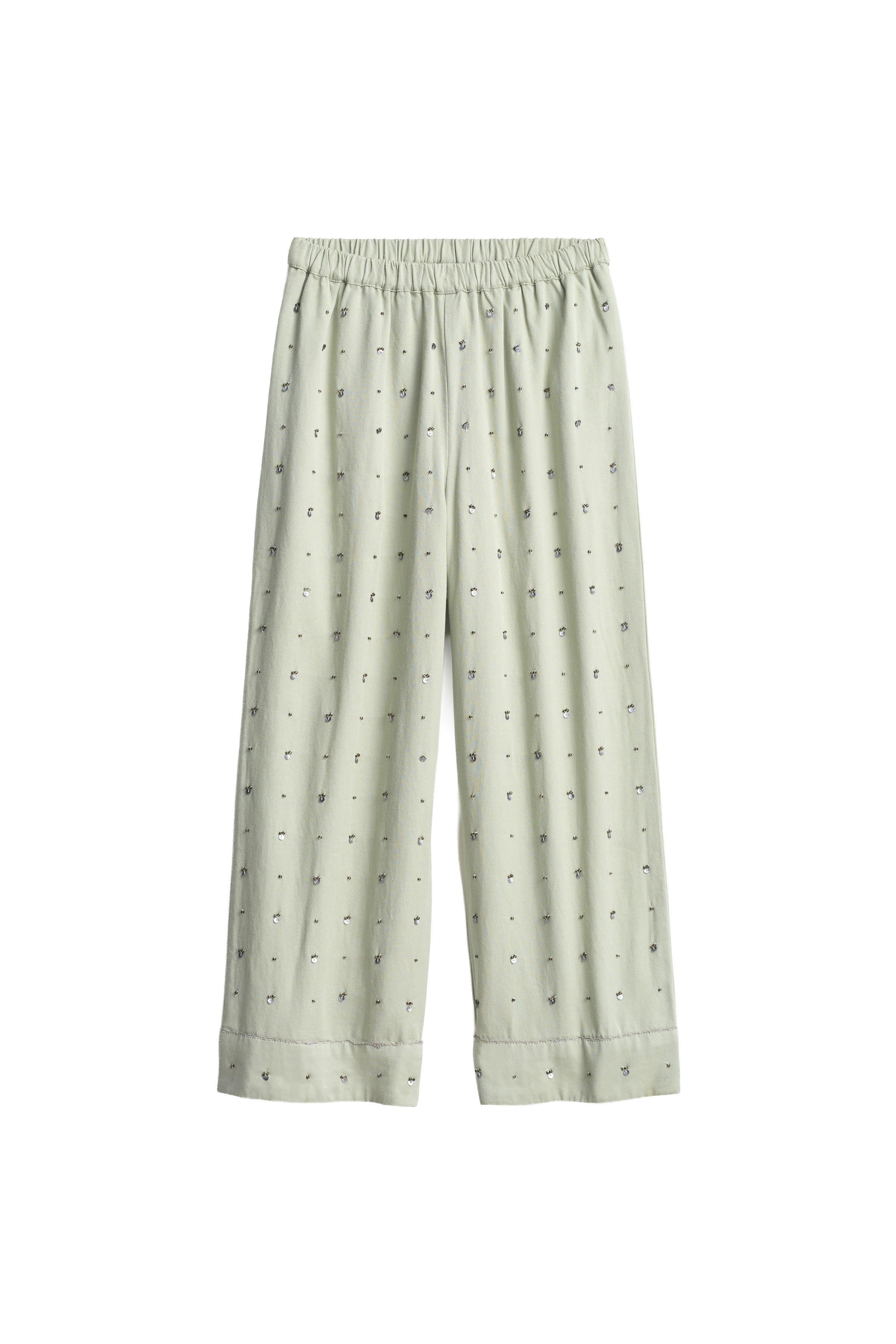LIMITED EDITION RELAXED SEQUIN PANTS