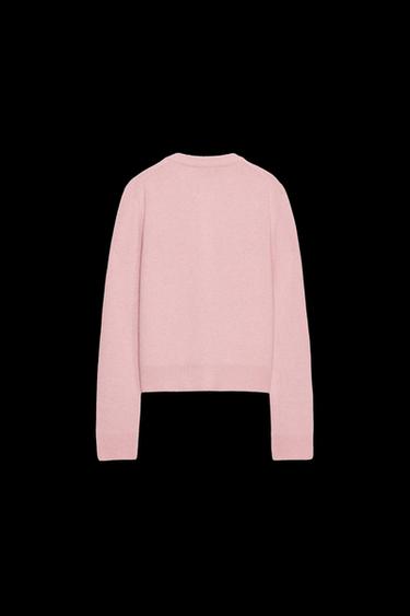 BASIC-JACKE AUS KASCHMIR UND WOLLE - Rosa von Zara