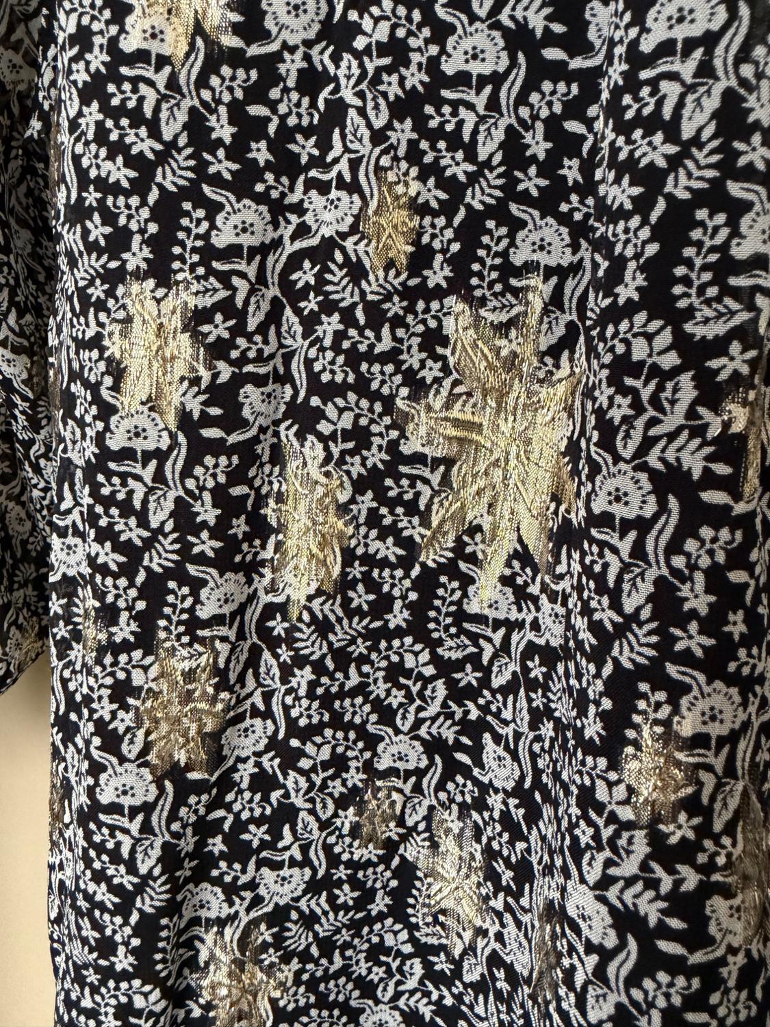 SPARKLY VELVET EMBROIDERED DRESS - Image 6