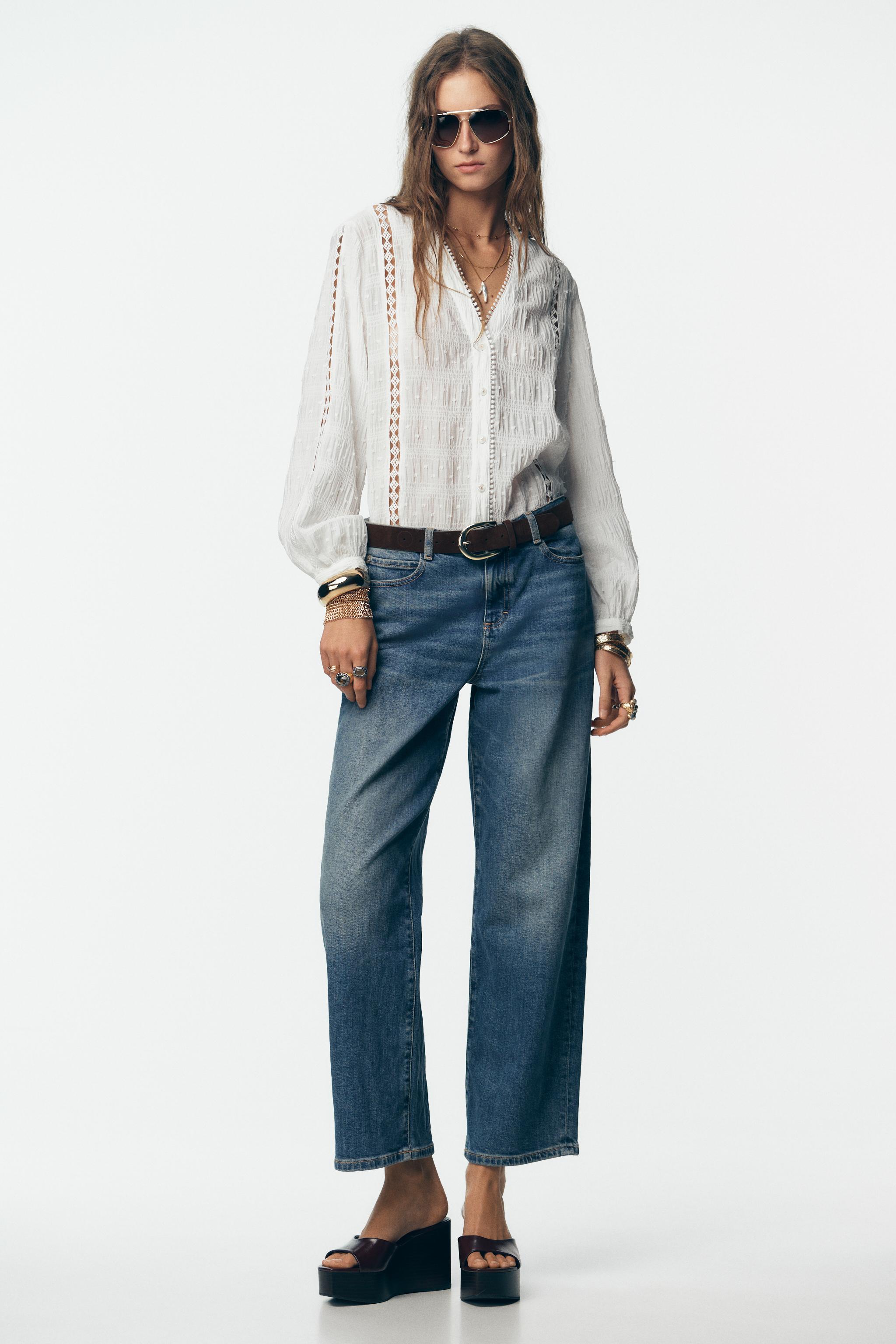 ZARA レースブラウス ZARA - ザラ レースブラウスの通販 by kshop｜ザラならラクマ
