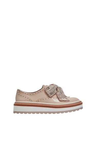 TRACK SOLE WINGTIPS WITH BOW