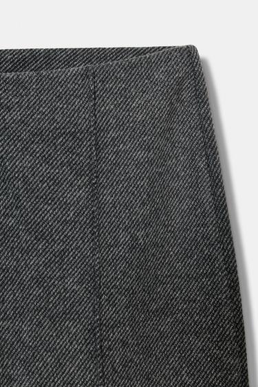 SOFT SEAM TROUSERS - Grey marl by Zara - Image 5