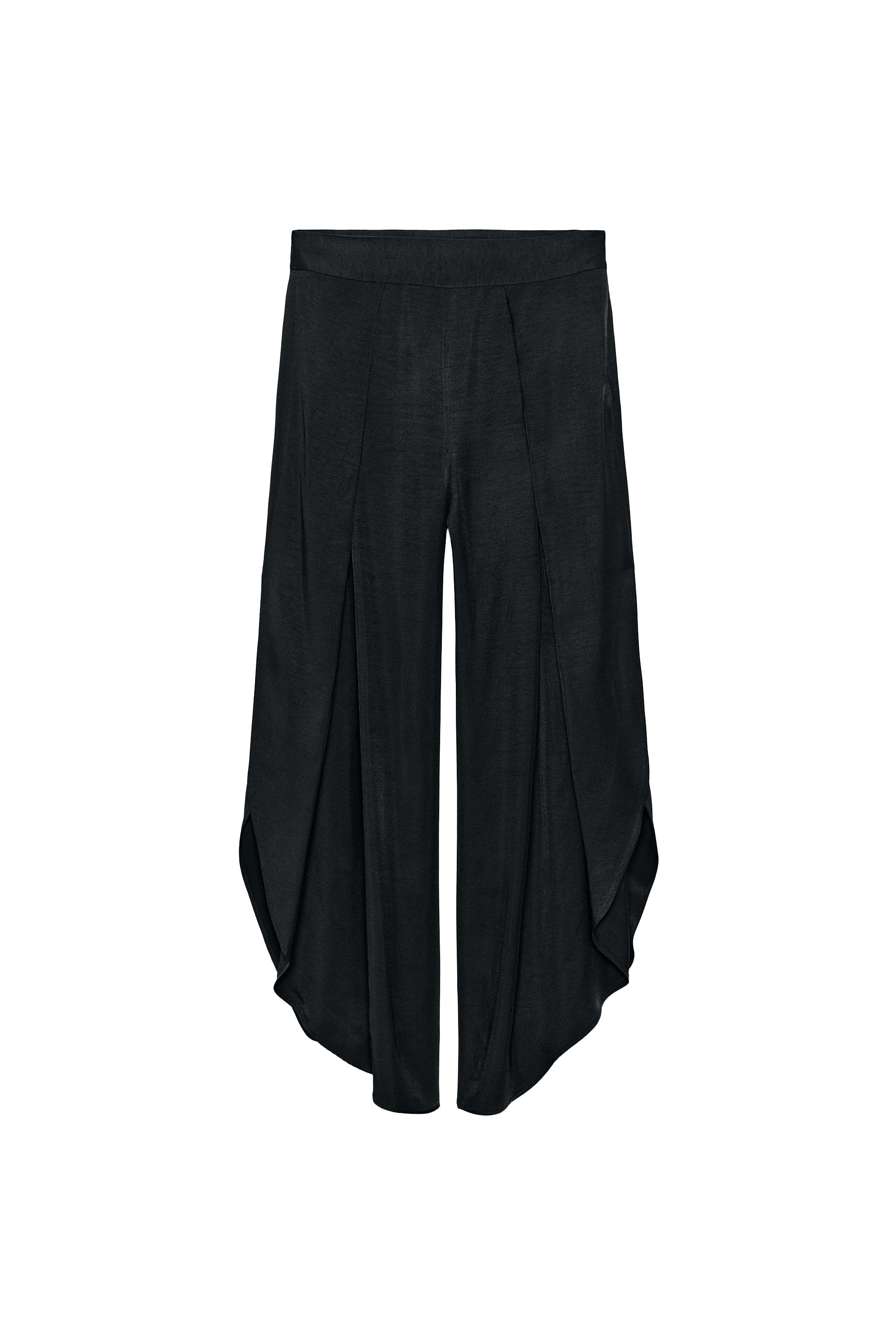 PANTALONI CU DESCHIZĂTURI ZW COLLECTION - Negru | ZARA România