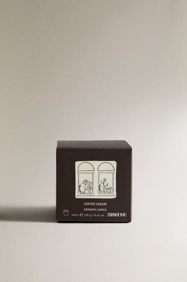 (125 G) BOUGIE PARFUMÉE COFFEE CREAM - Sable de Zara - Image 3