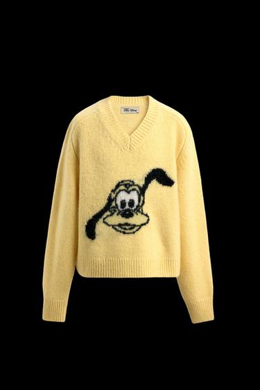 JERSEY LANA PLUTO HARRY LAMBERT FOR ZARA X DISNEY - Amarillo pastel de Zara - Imagen 0