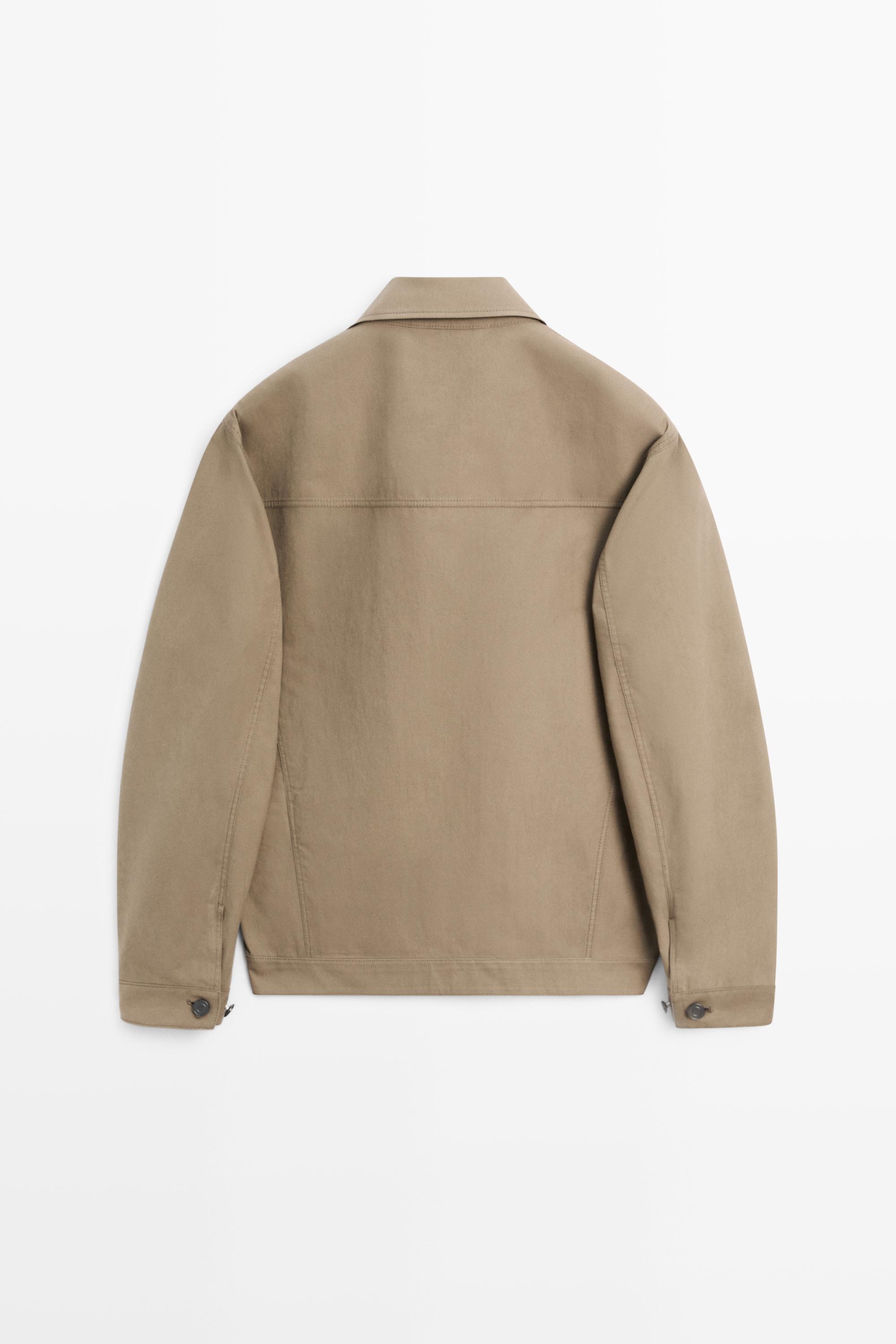 Double pocket trucker jacket