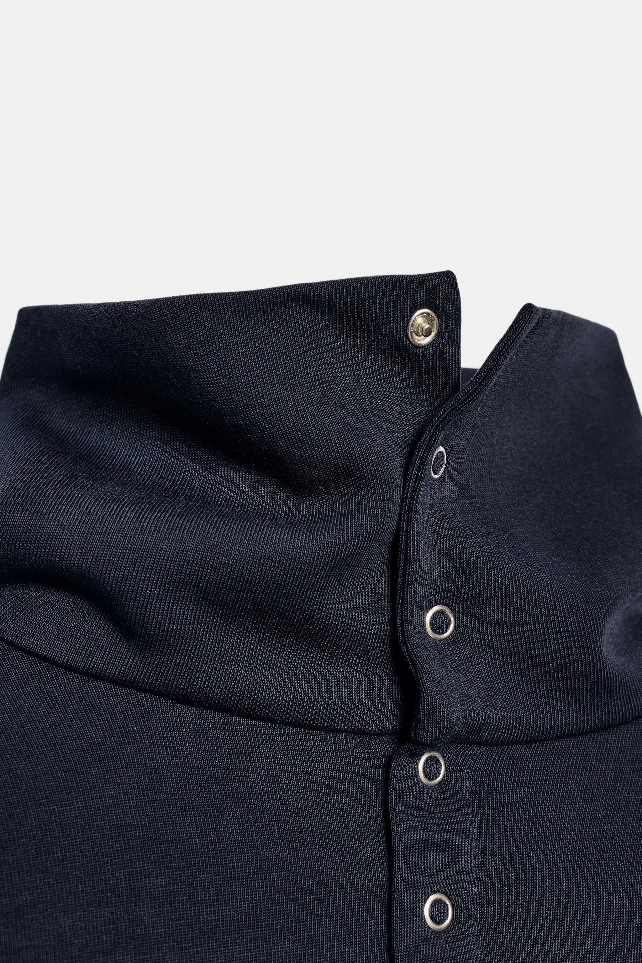 Zara DİK YAKA SWEATSHIRT görsel 8