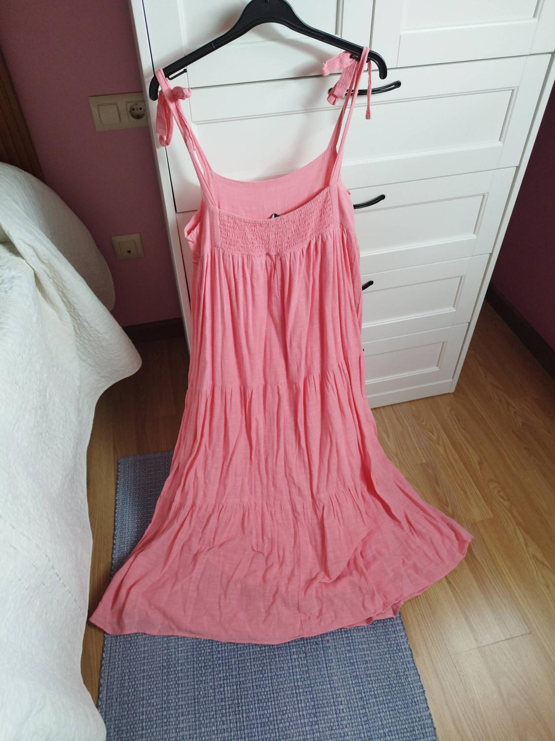 TIERED COTTON DRESS - Image 5