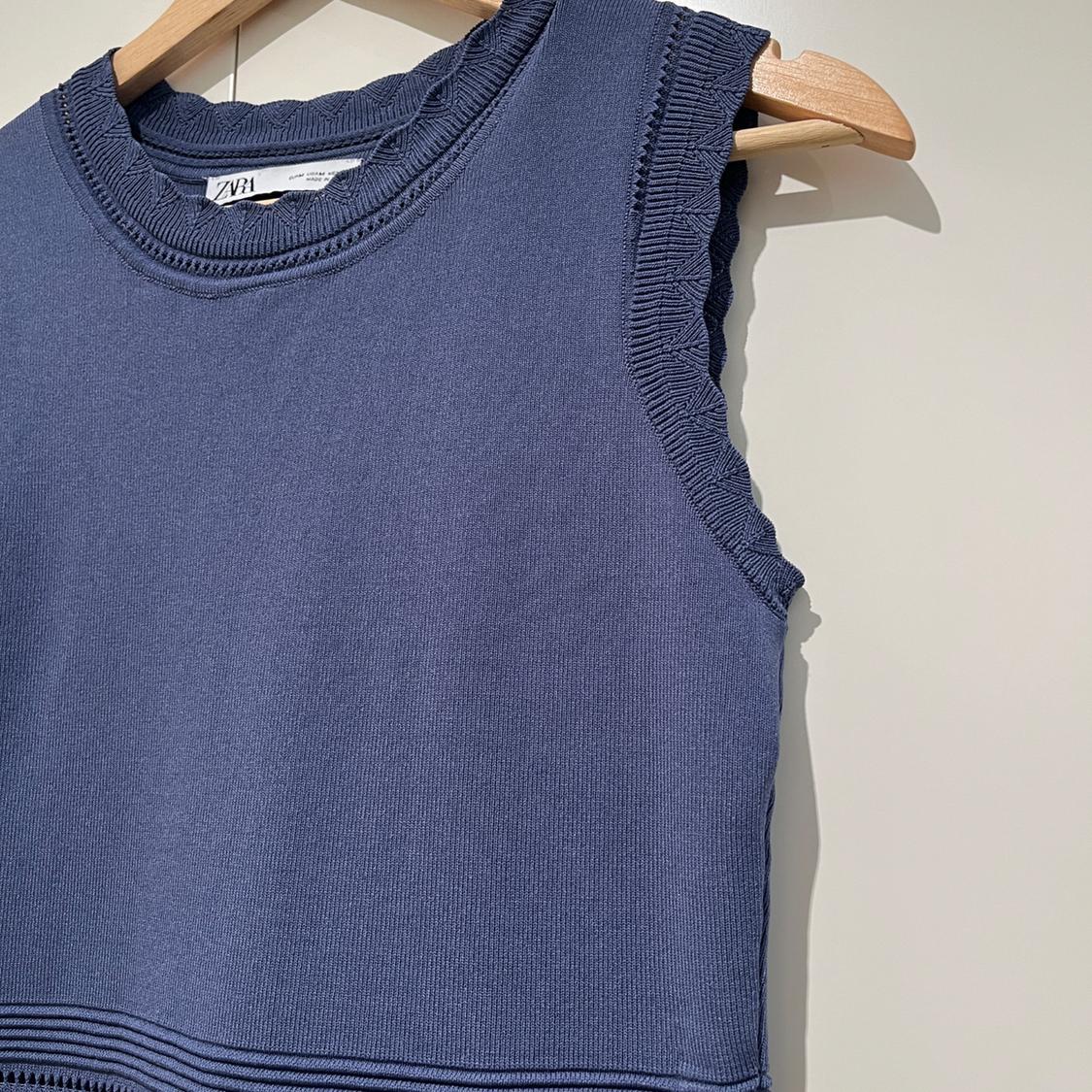 OPEN KNIT DRESS - Image 2