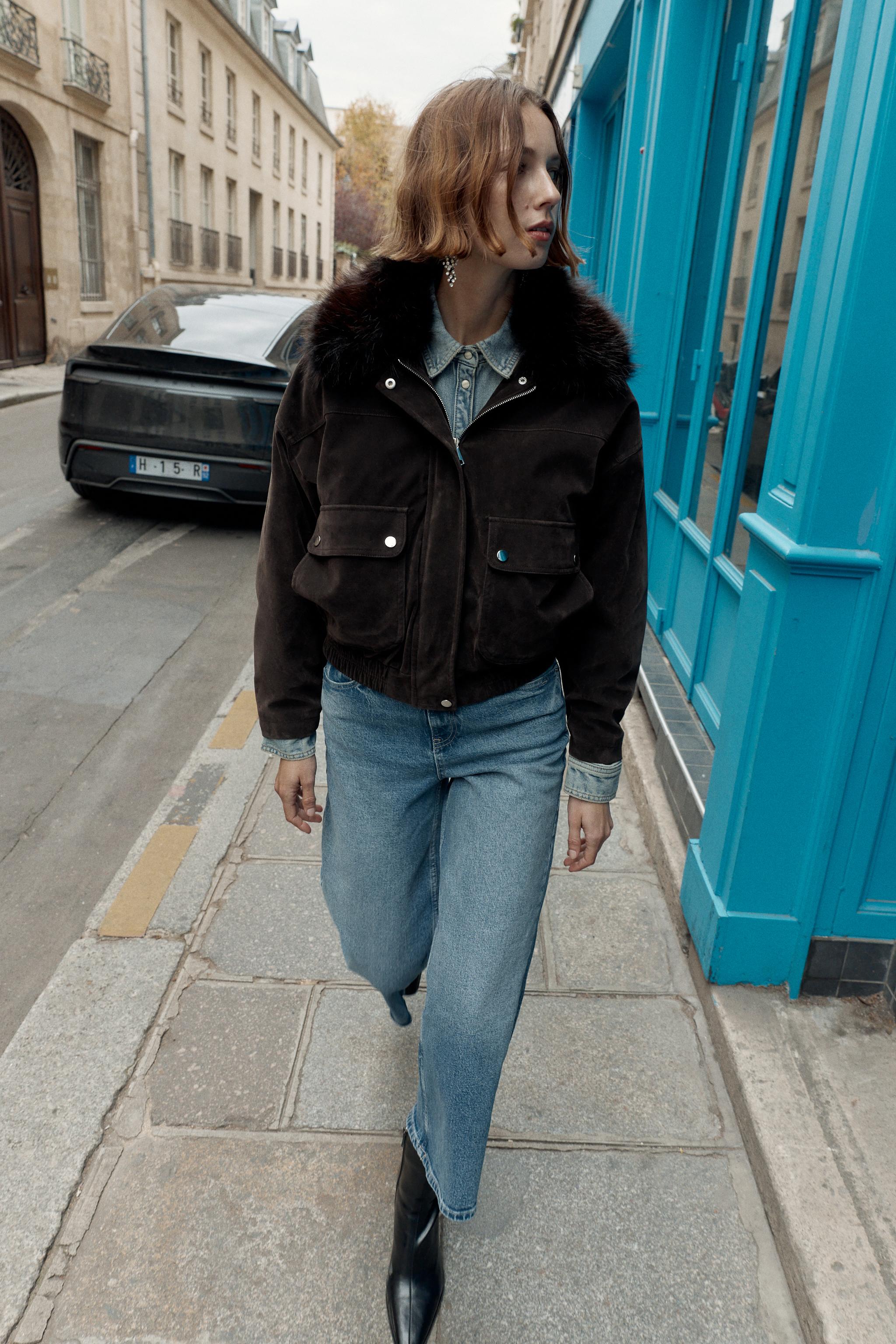 レディースオーバーサイズジャケット | ZARA 日本