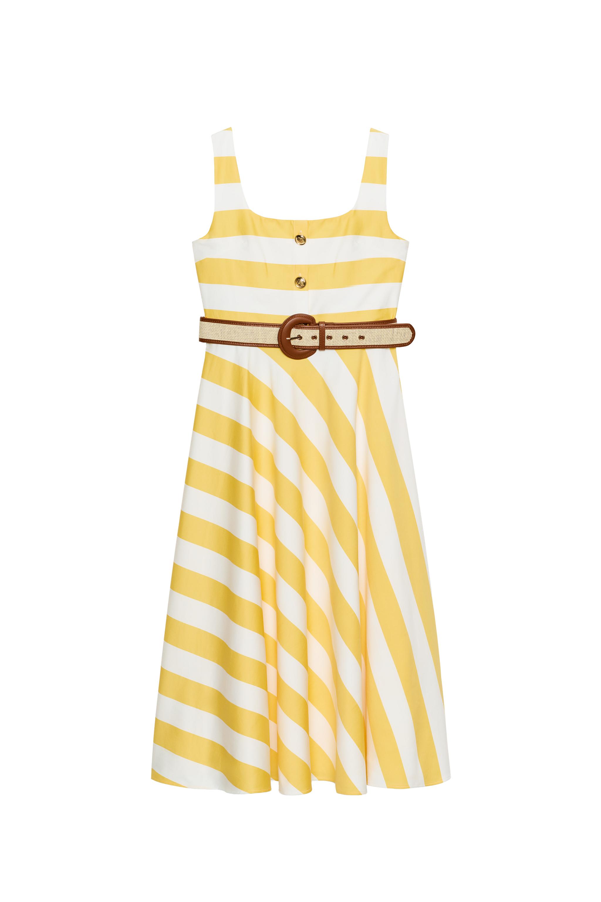 zara brown striped dress ZARA. Brown striped dress TS  Hibuy market