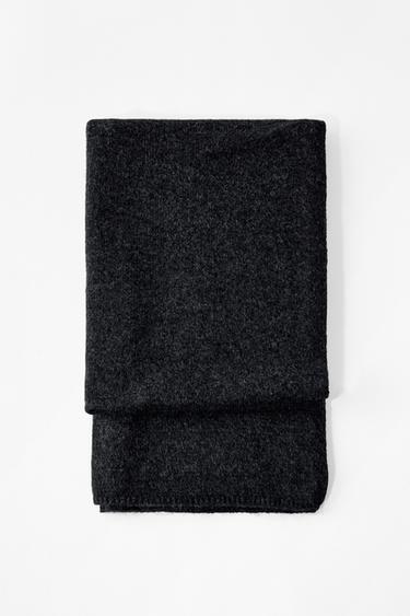 BUFANDA BÁSICA - Gris de Zara