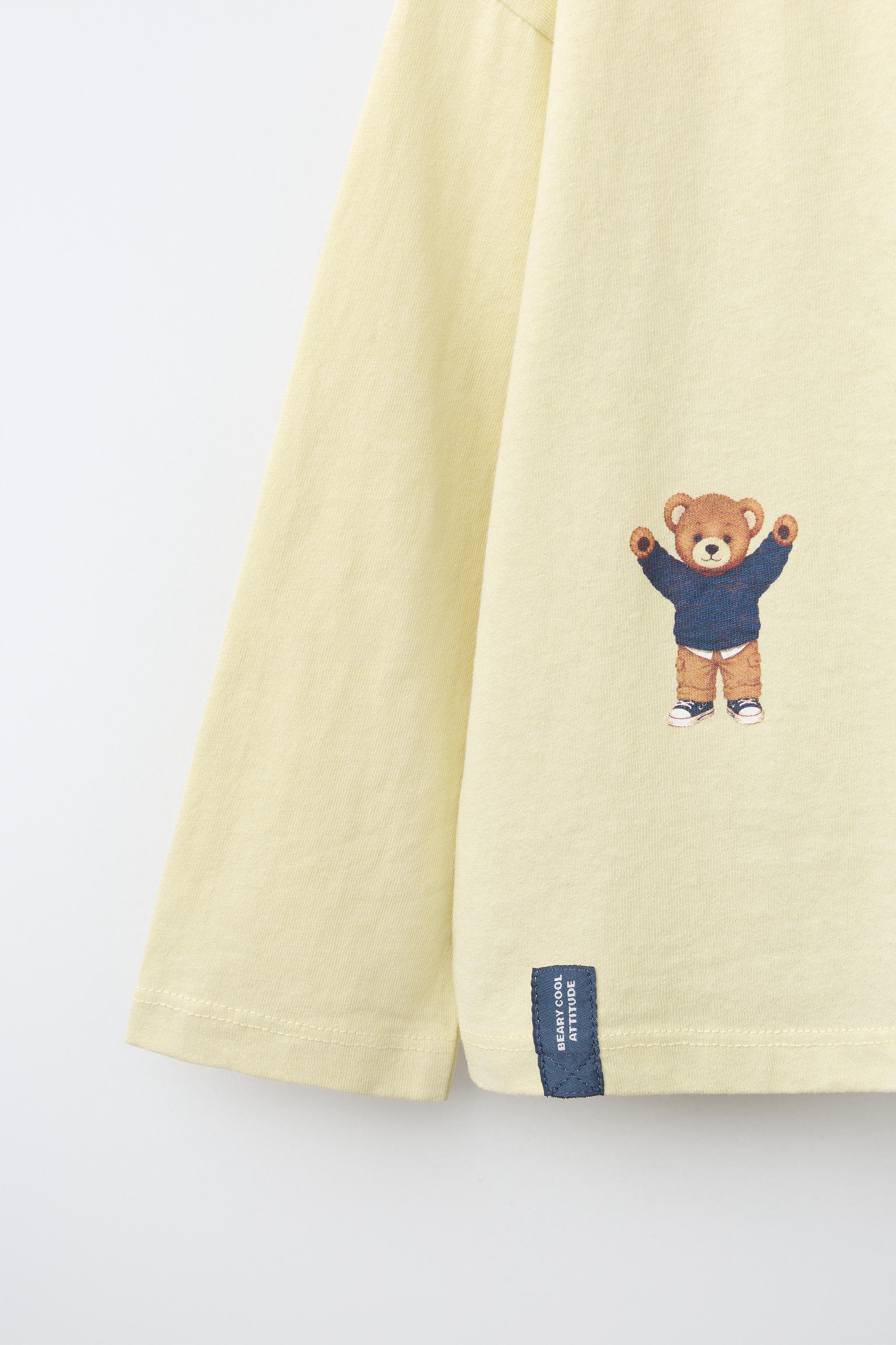 BEAR PRINT T-SHIRT