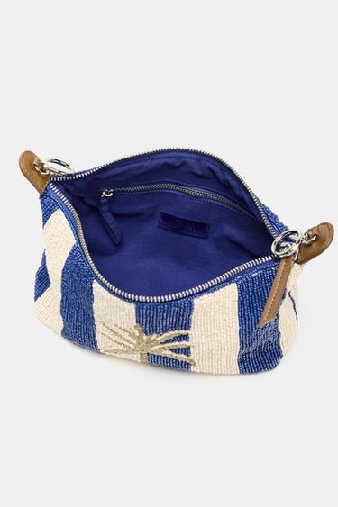 SAC BRODÉ FANTAISIE - Bleu de Zara - Image 6