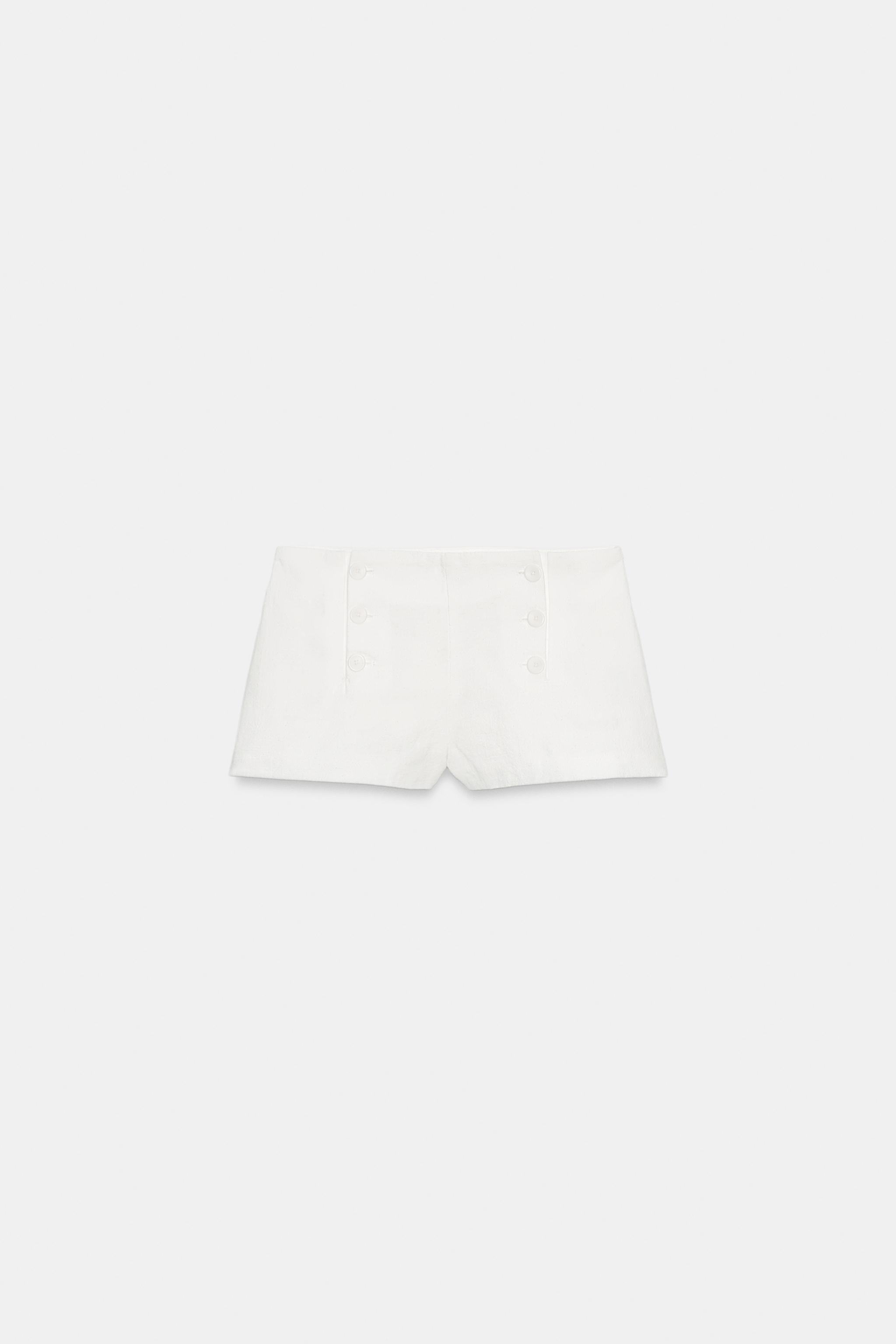 RAMIE BUTTON SHORTS