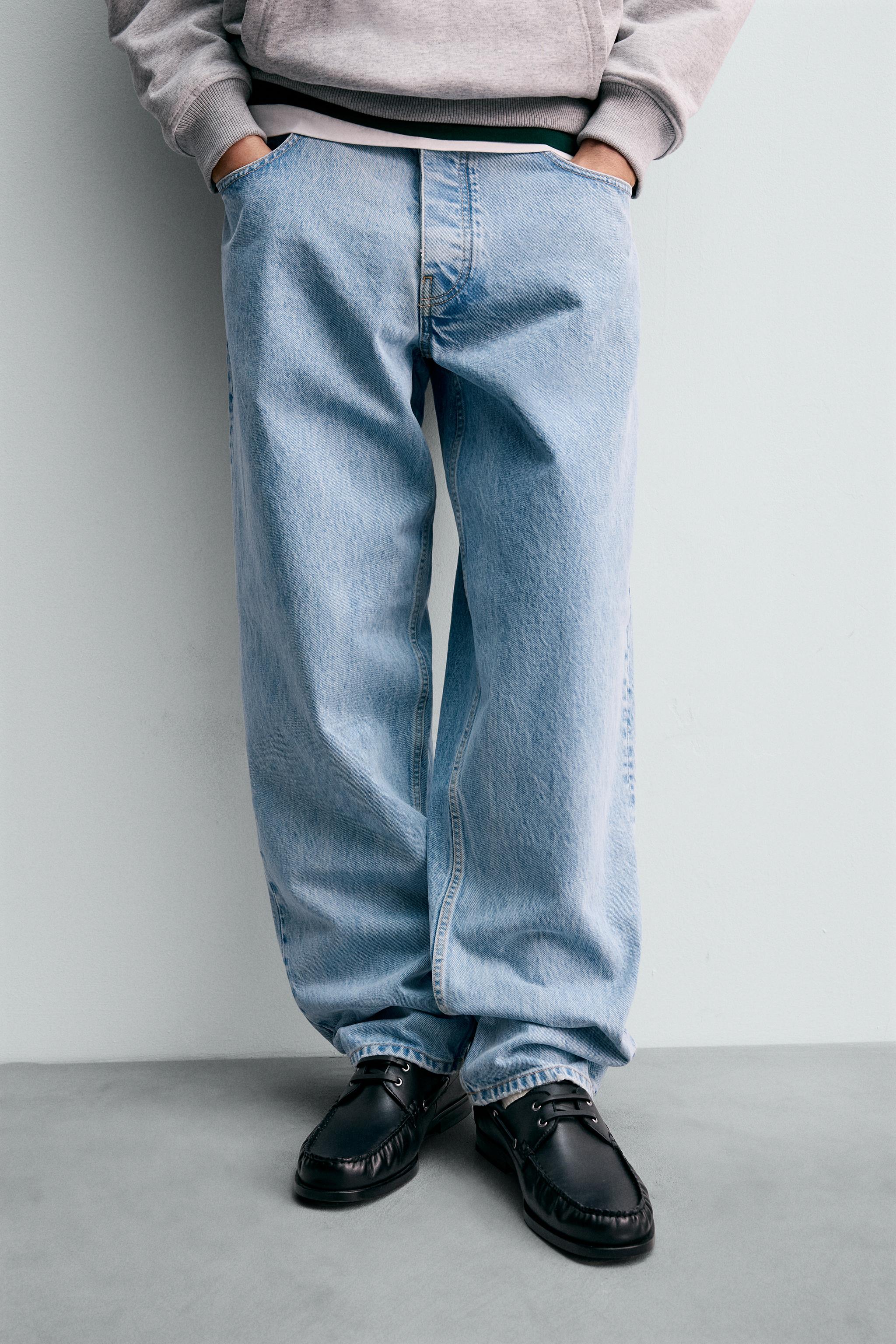 LOOSE TAPERED FIT JEANS CHAMPION ® X ZARA