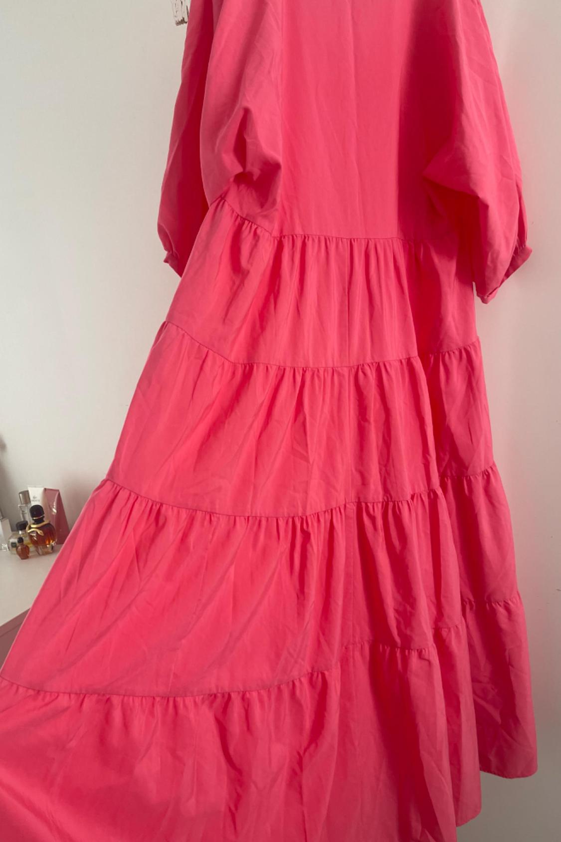 POPLIN PANELLED DRESS - Image 4