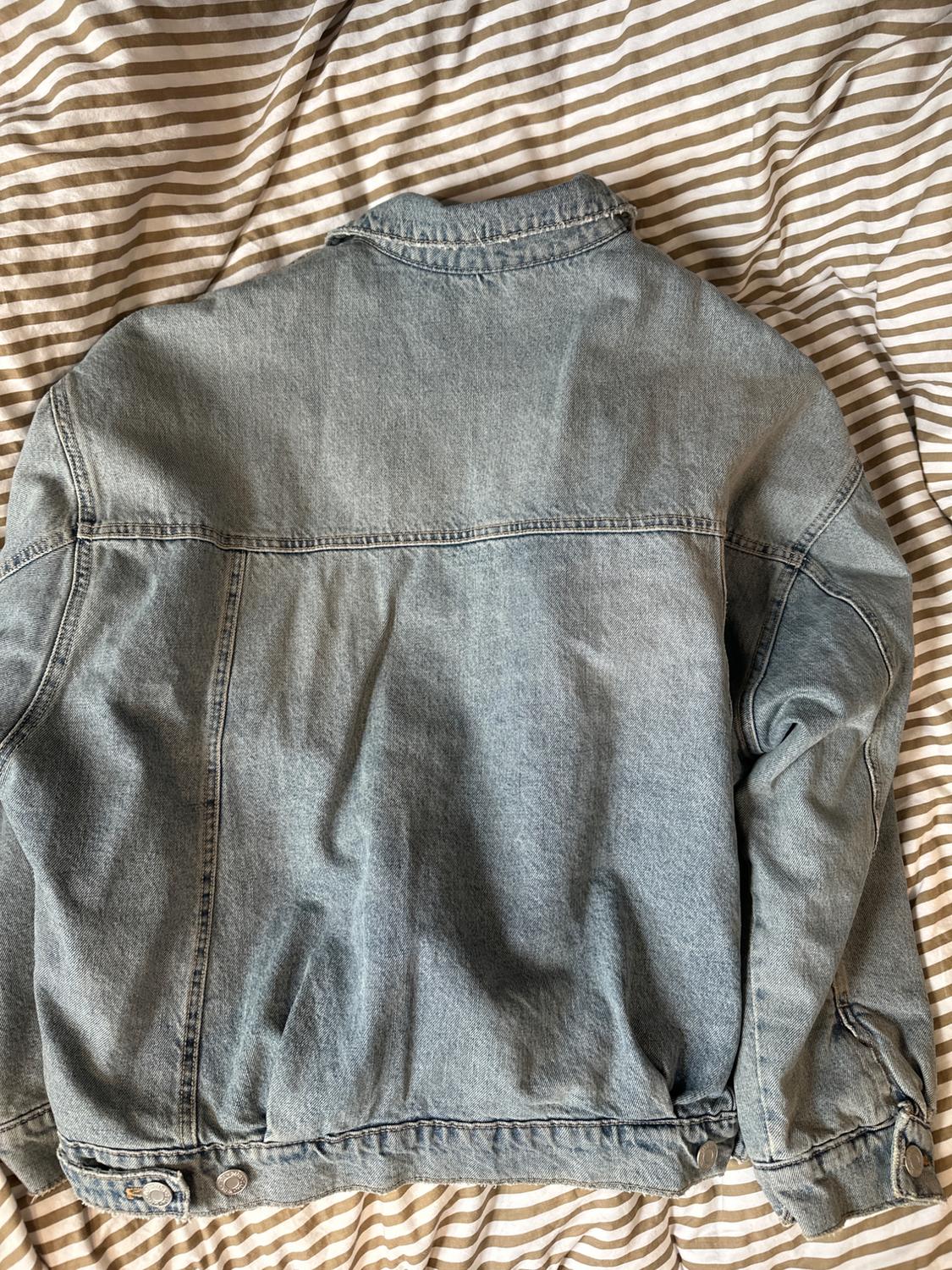 TRF QUILTED DENIM JACKET - Image 3