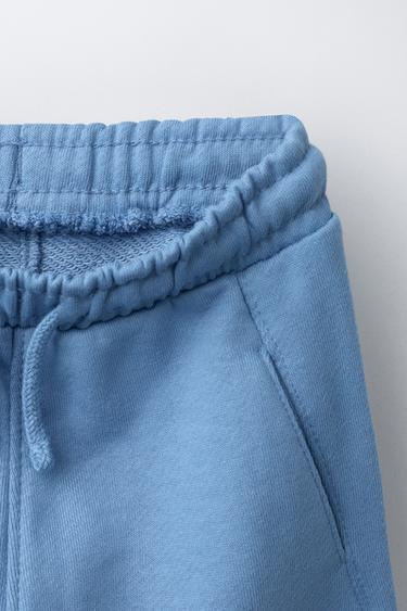 PANTALON DE JOGGING ÉTIQUETTE - Bleu clair de Zara - Image 2