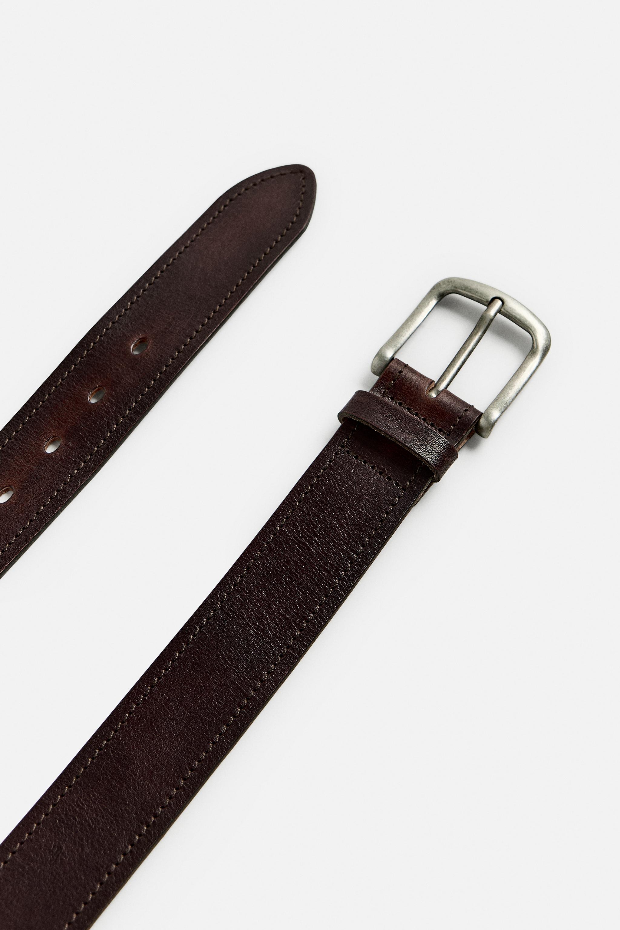 CEINTURE LARGE EN CUIR