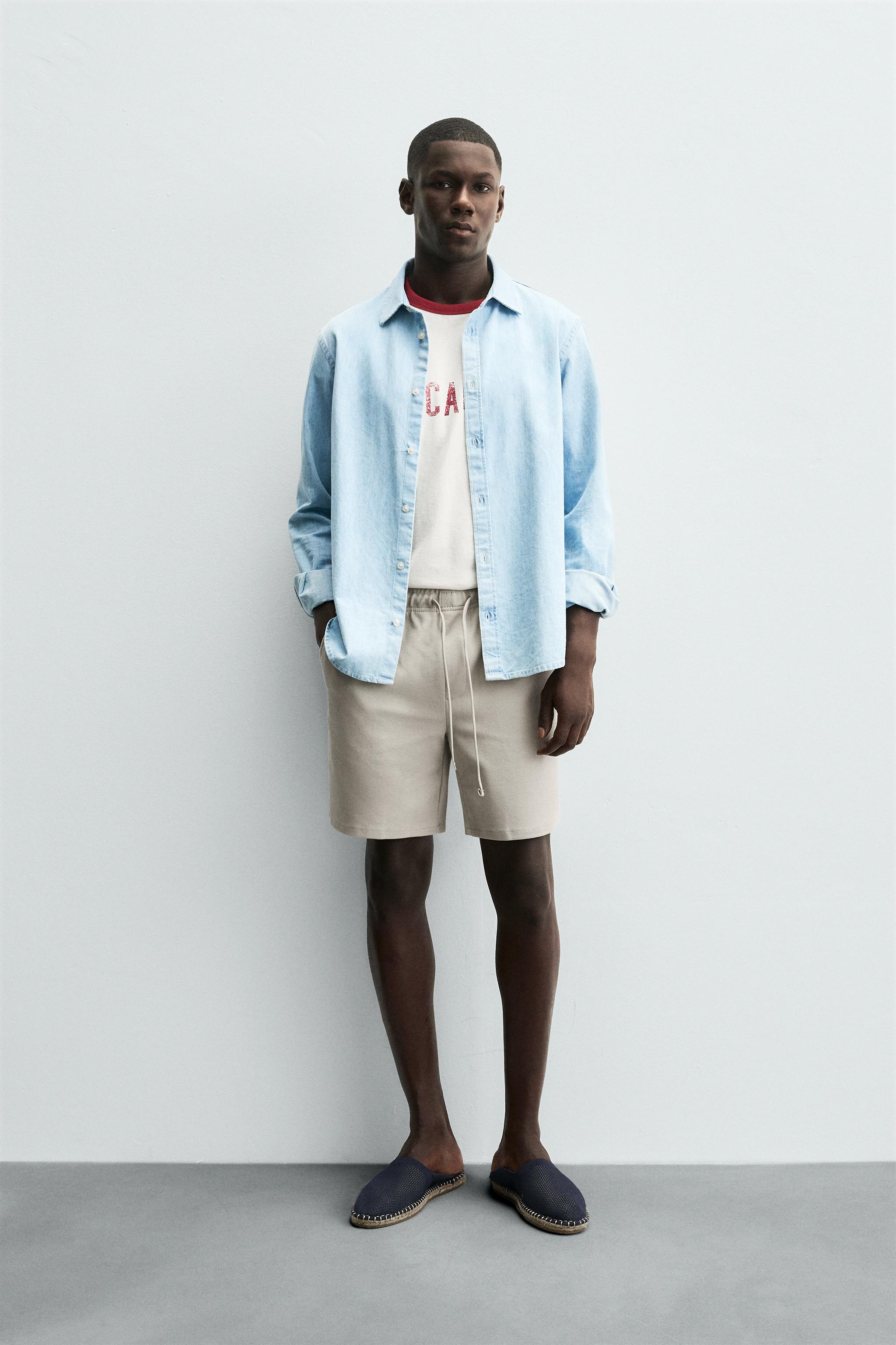 ZARA 24SS ポケット カーペンター バミューダパンツ ZARA ZARA(ザラ) 24SS ポケット カーペンター バミューダパンツ