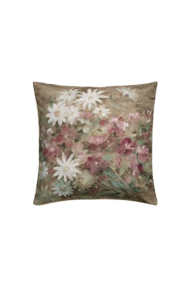 KISSENBEZUG BLUMEN - Grün von Zara