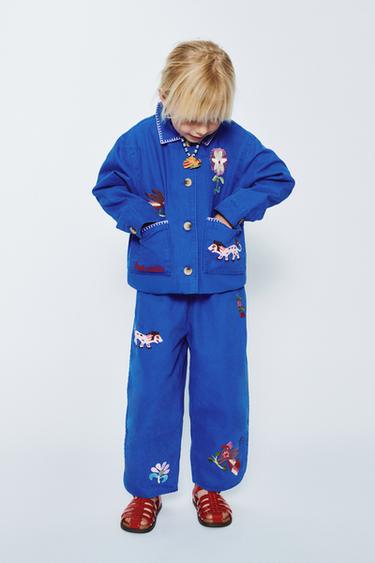 LOOK - Faded blue by Zara