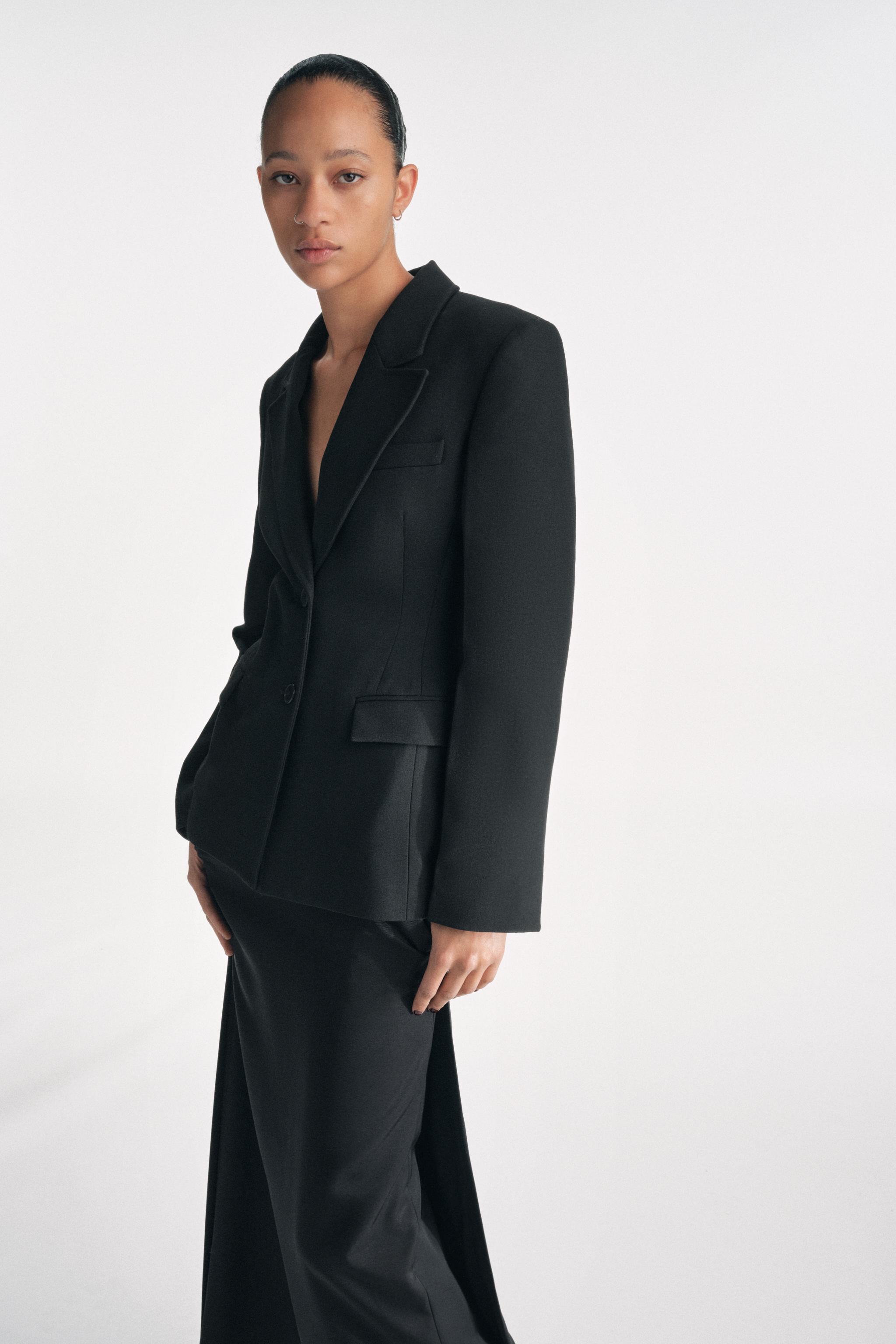Blazer jacket womens zara deals