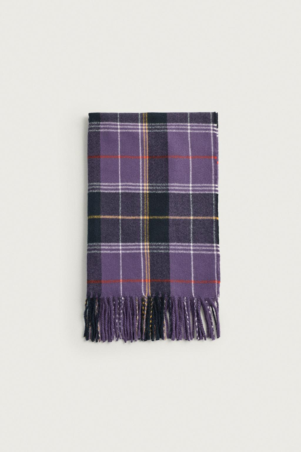 COMBINED CHECK SCARF