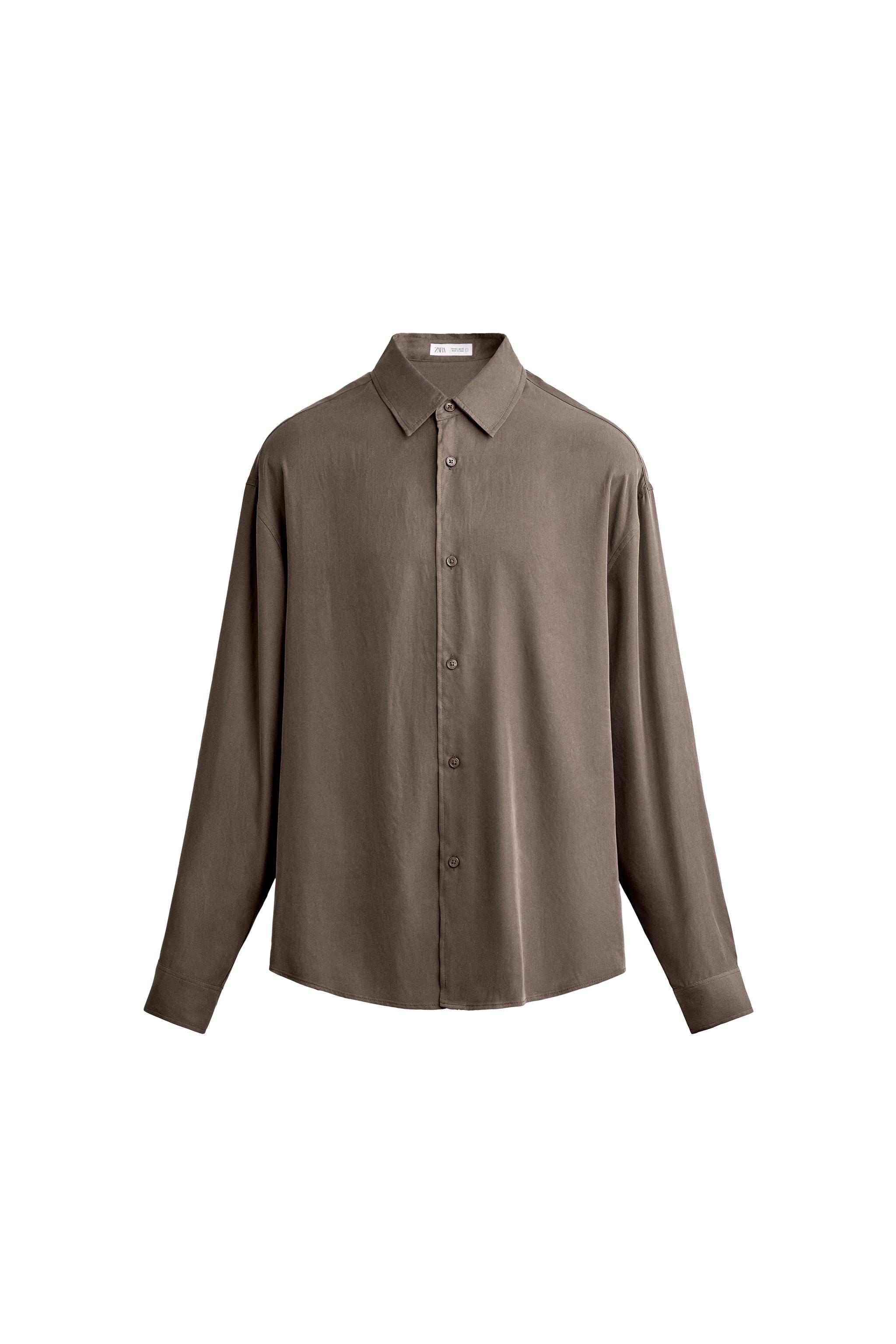 CHEMISE FLUIDE COUPE DÉCONTRACTÉE
