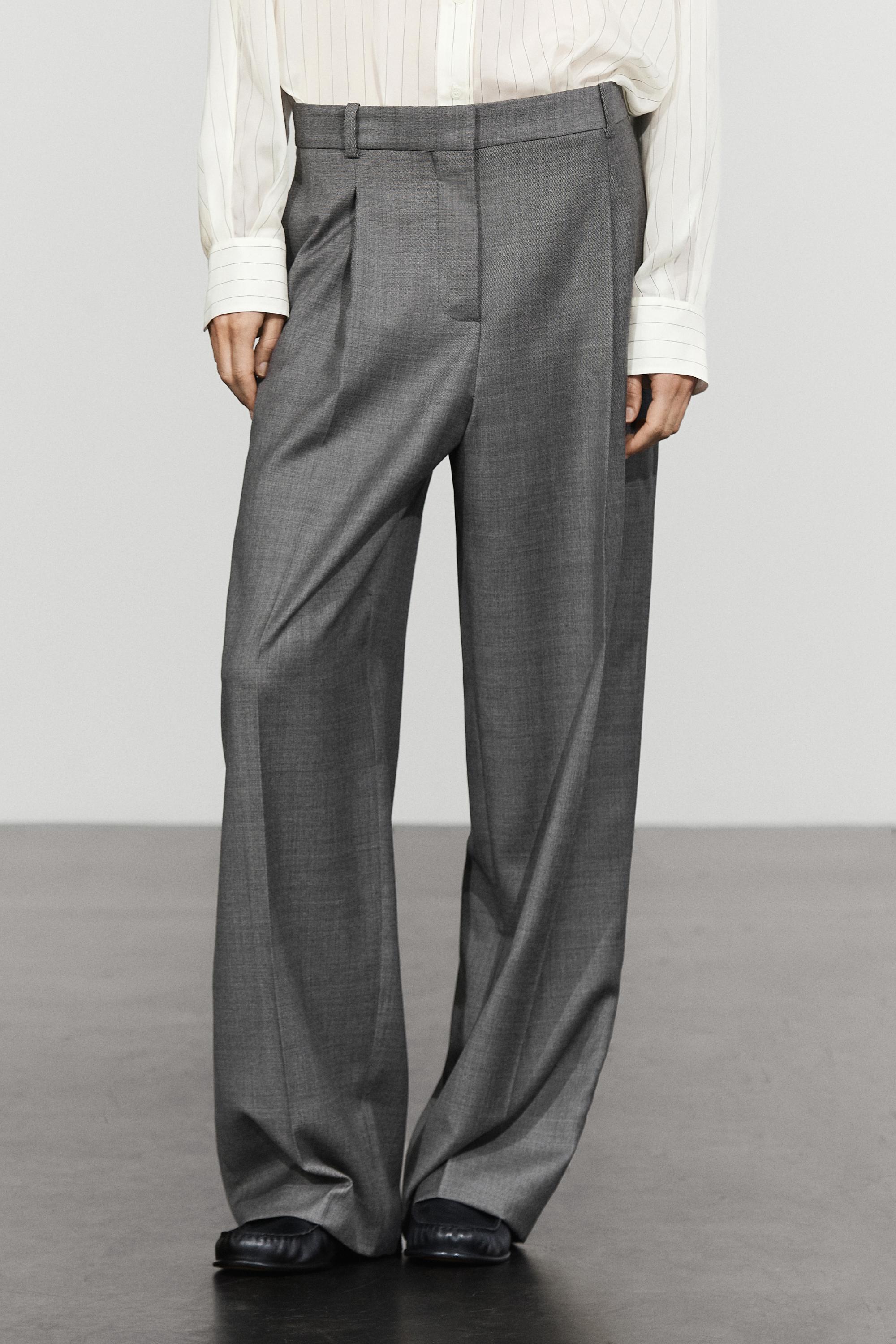 Pantalon de costume 100 % laine