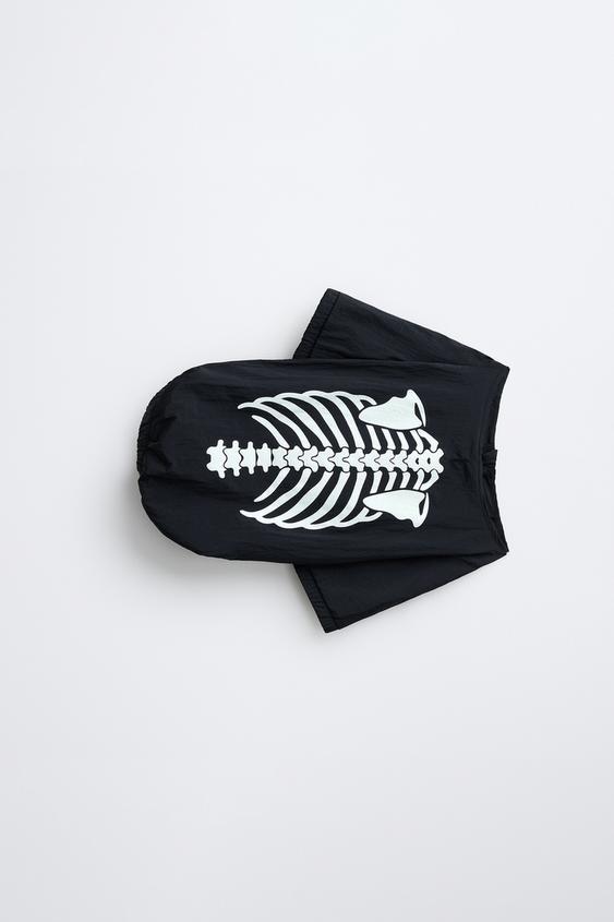 SKELETON PET COSTUME - Black by Zara - Image 0