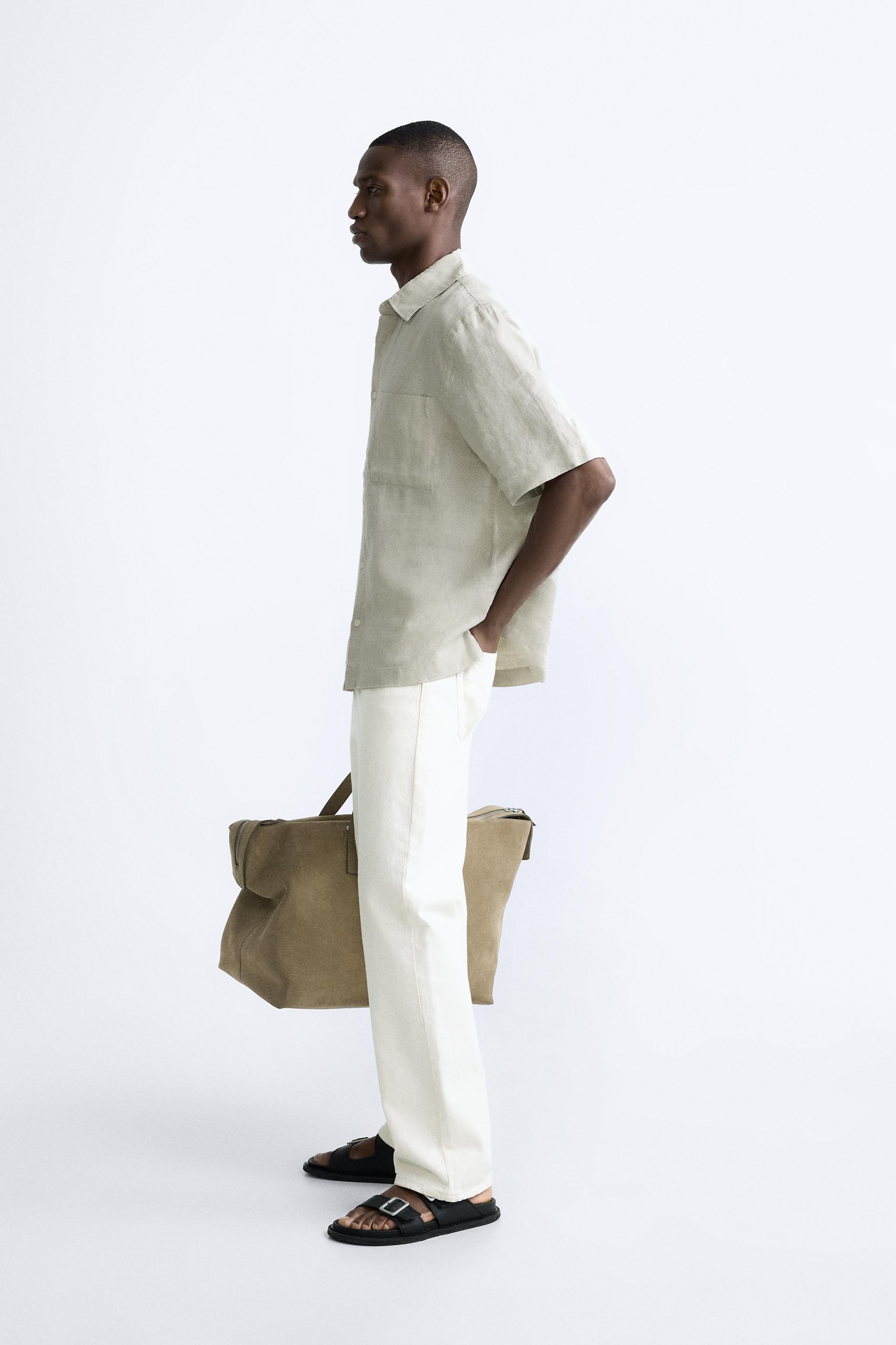 Camicie lino uomo zara shop