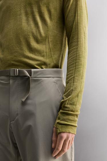 FIRST LAYER WOOL BLEND T-SHIRT - Oil by Zara - Image 6