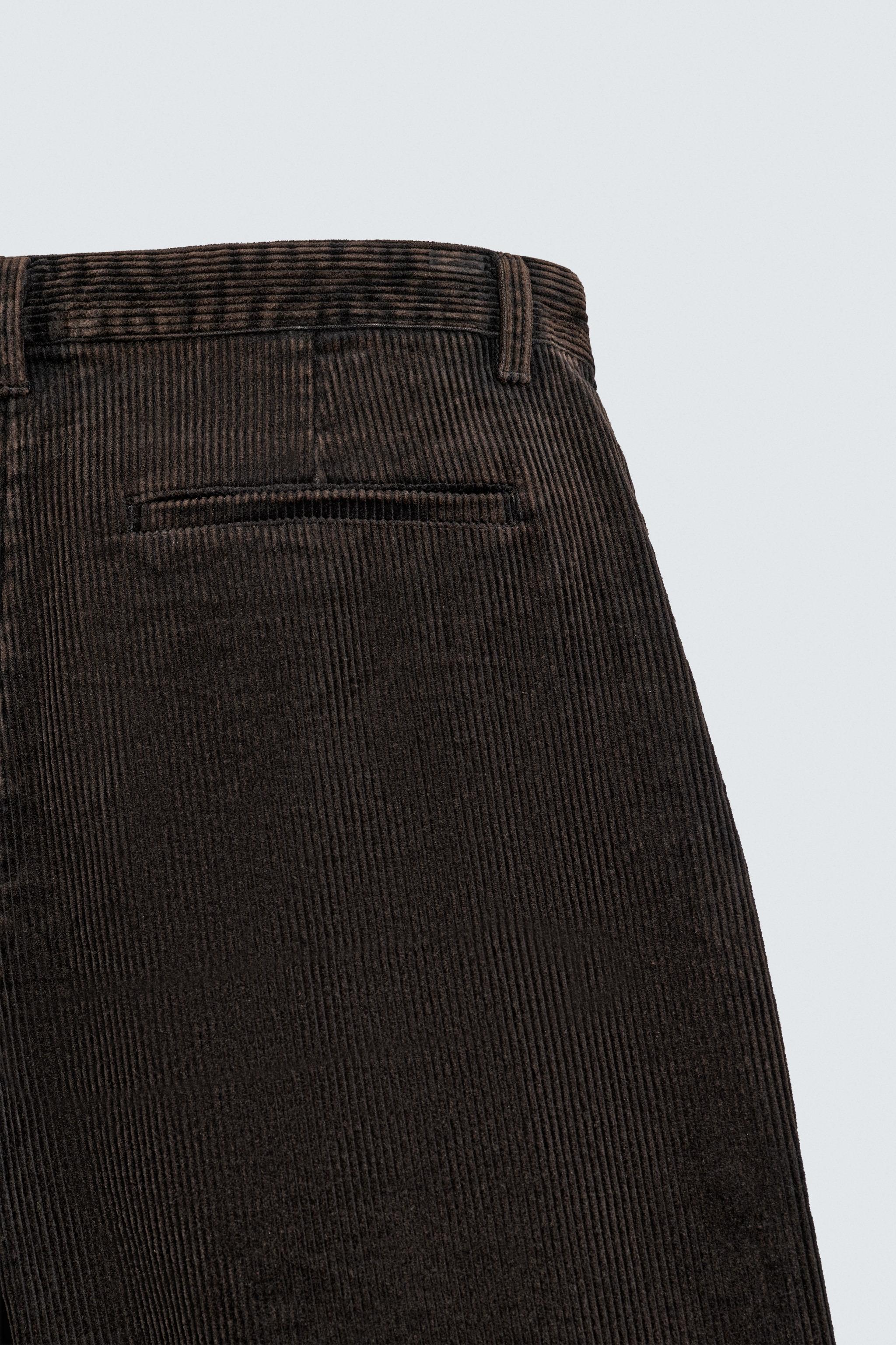 RELAXED FIT WASHED CORDUROY PANTS LIMITED EDITION
