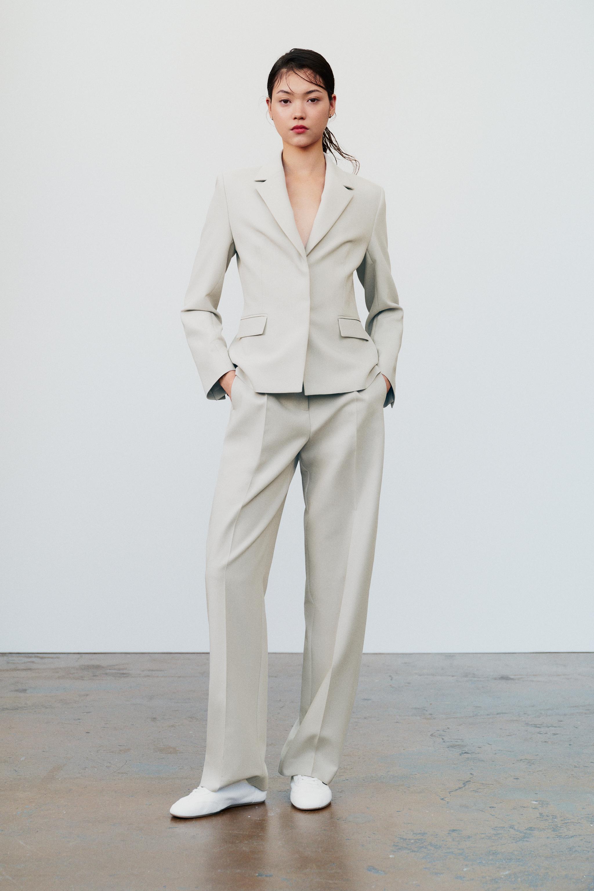 White sale suit zara