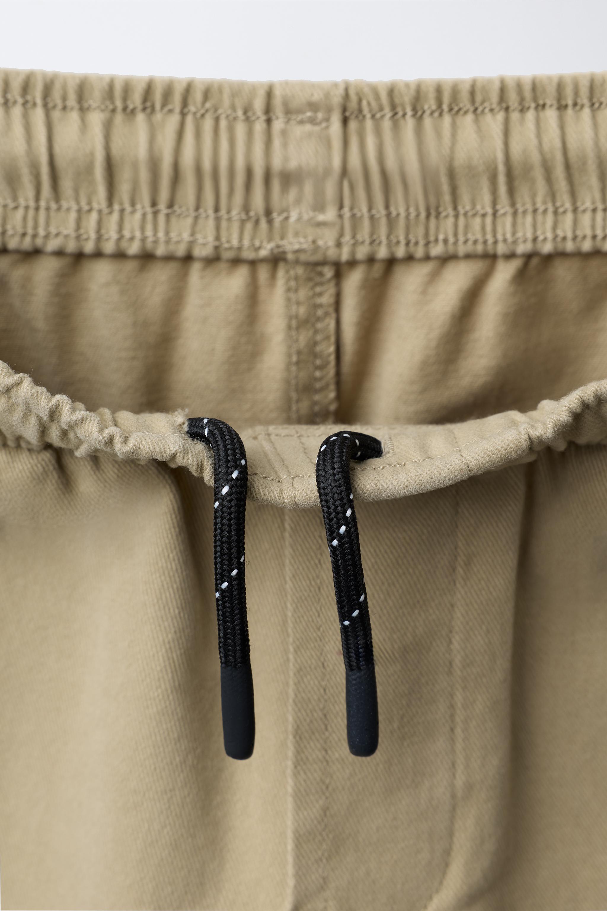 STRAIGHT LEG PANTS WITH LABEL