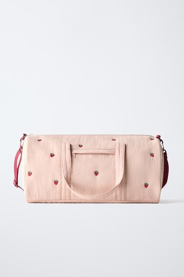 STRAWBERRY BOWLING BAG - Pink by Zara