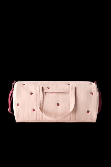 STRAWBERRY BOWLING BAG - Pink by Zara - Image 0