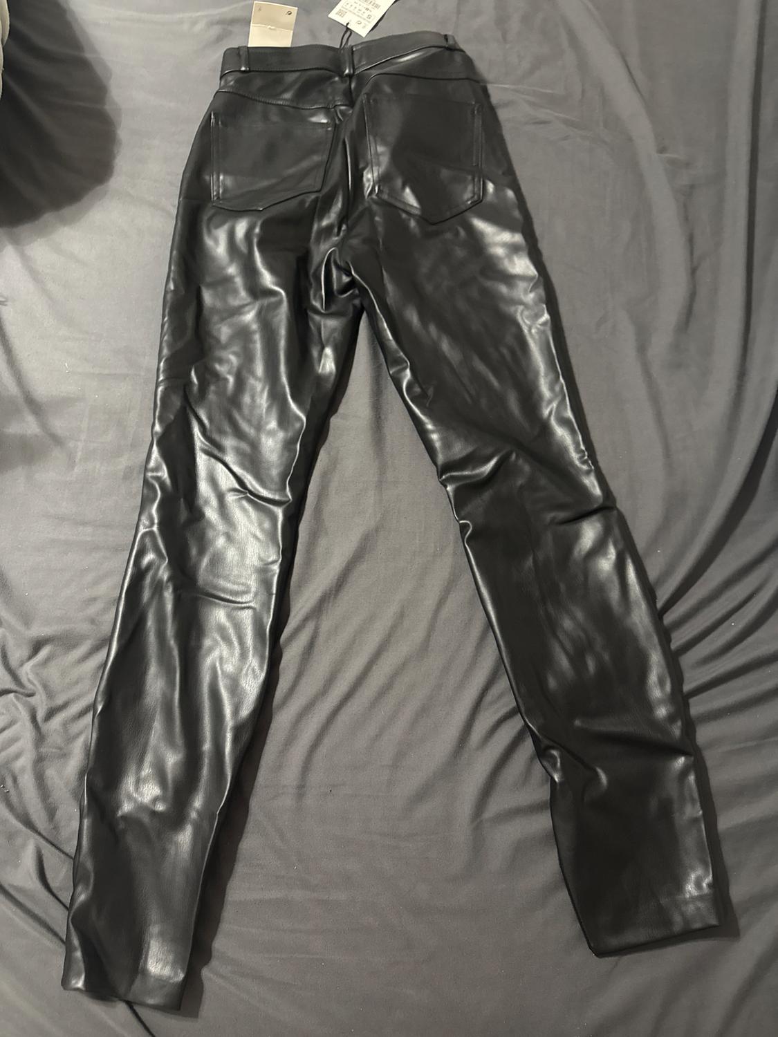 FAUX LEATHER LEGGINGS - Image 3