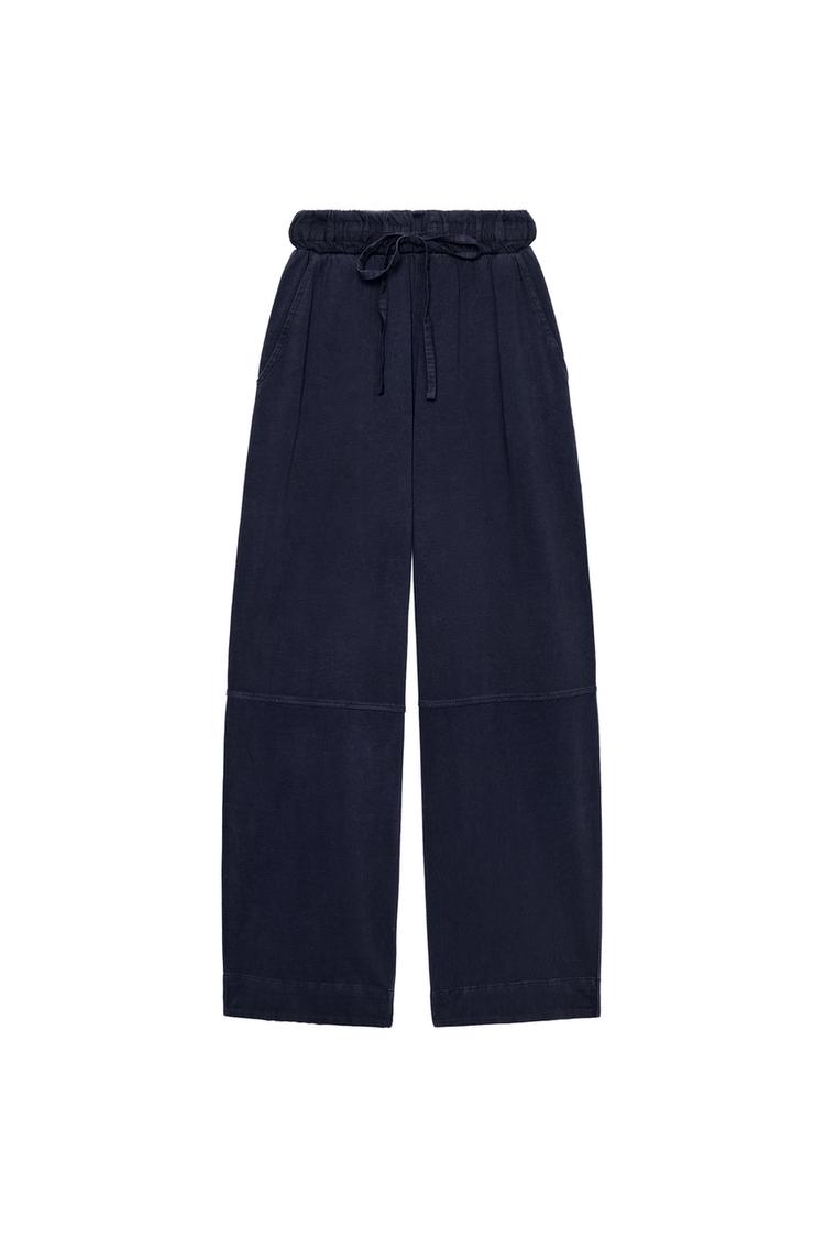 COTTON BALLOON TROUSERS
