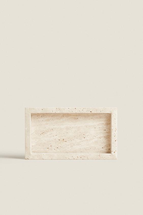 BEIGE MARBLE BATHROOM SOAP DISH - Beige | ZARA United States