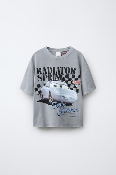 CAMISETA SALLY CARS © DISNEY - Gris antracita de Zara