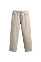 İŞLEMELİ KAPÜŞONLU DENİM CEKET - Görsel 3