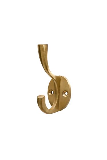 GOLD METALLIC HOOK - Golden by Zara